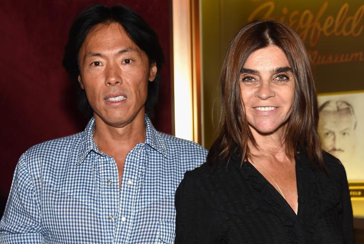 Carine Roitfeld and Stephen Gan