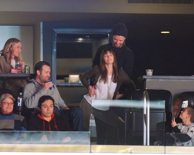 Celebrities At The Los Angeles Lakers Game