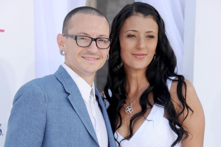 Chester Bennington and his wife, Talinda