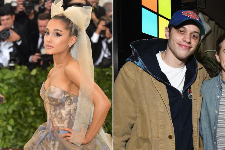 Ariana Grande and Pete Davidson