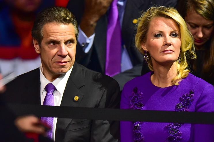 Andrew Cuomo and Sandra Lee