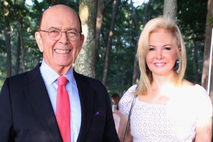 Wilbur Ross and Hilary Geary Ross