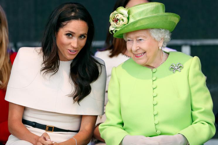 Meghan Markle and Queen Elizabeth II