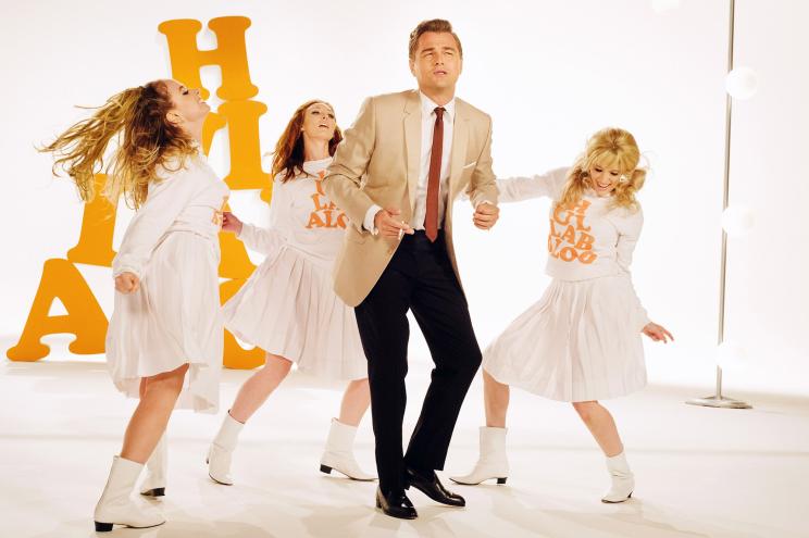 Leonardo DiCaprio dances in a scene from "Once Upon a Time ... in Hollywood"