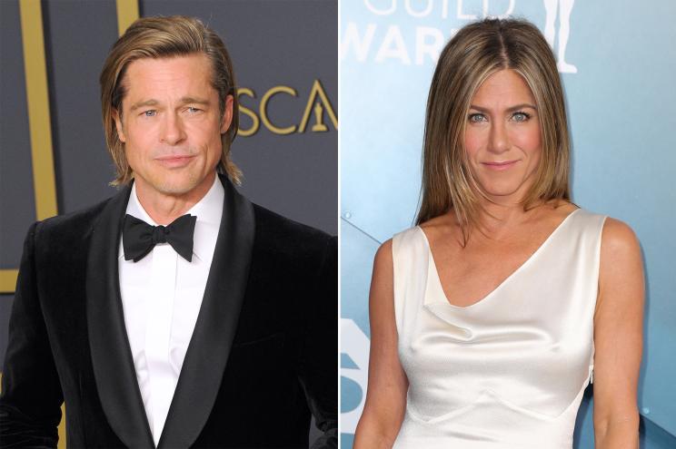 Brad Pitt and Jennifer Aniston