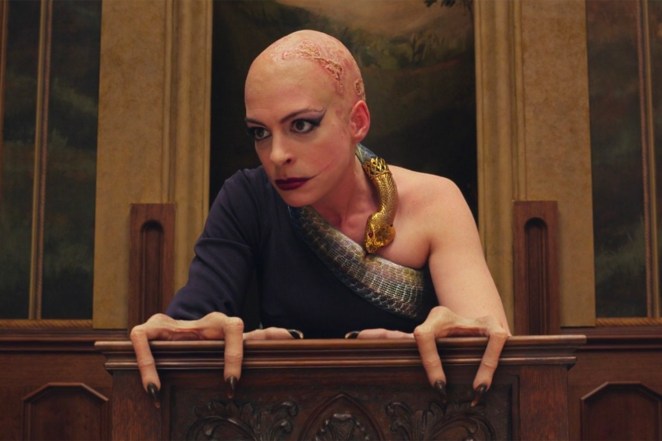 Anne Hathaway in "The Witches."