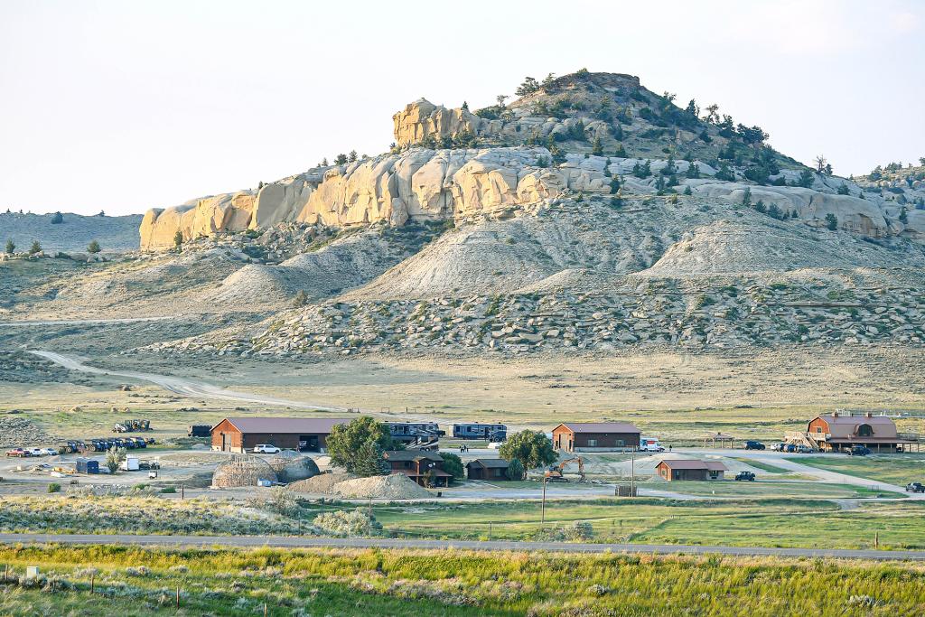 Kanye West's West Lake Ranch in Cody, Wyoming.