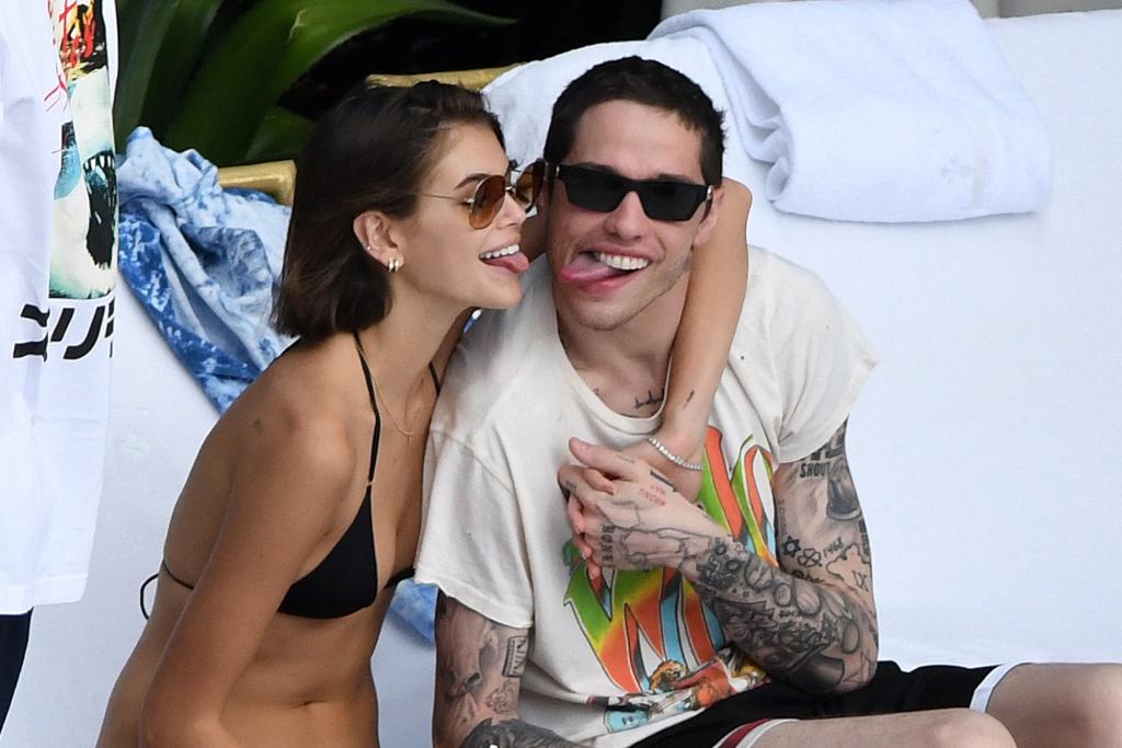 Kaia Gerber dated Pete Davidson for just four months.