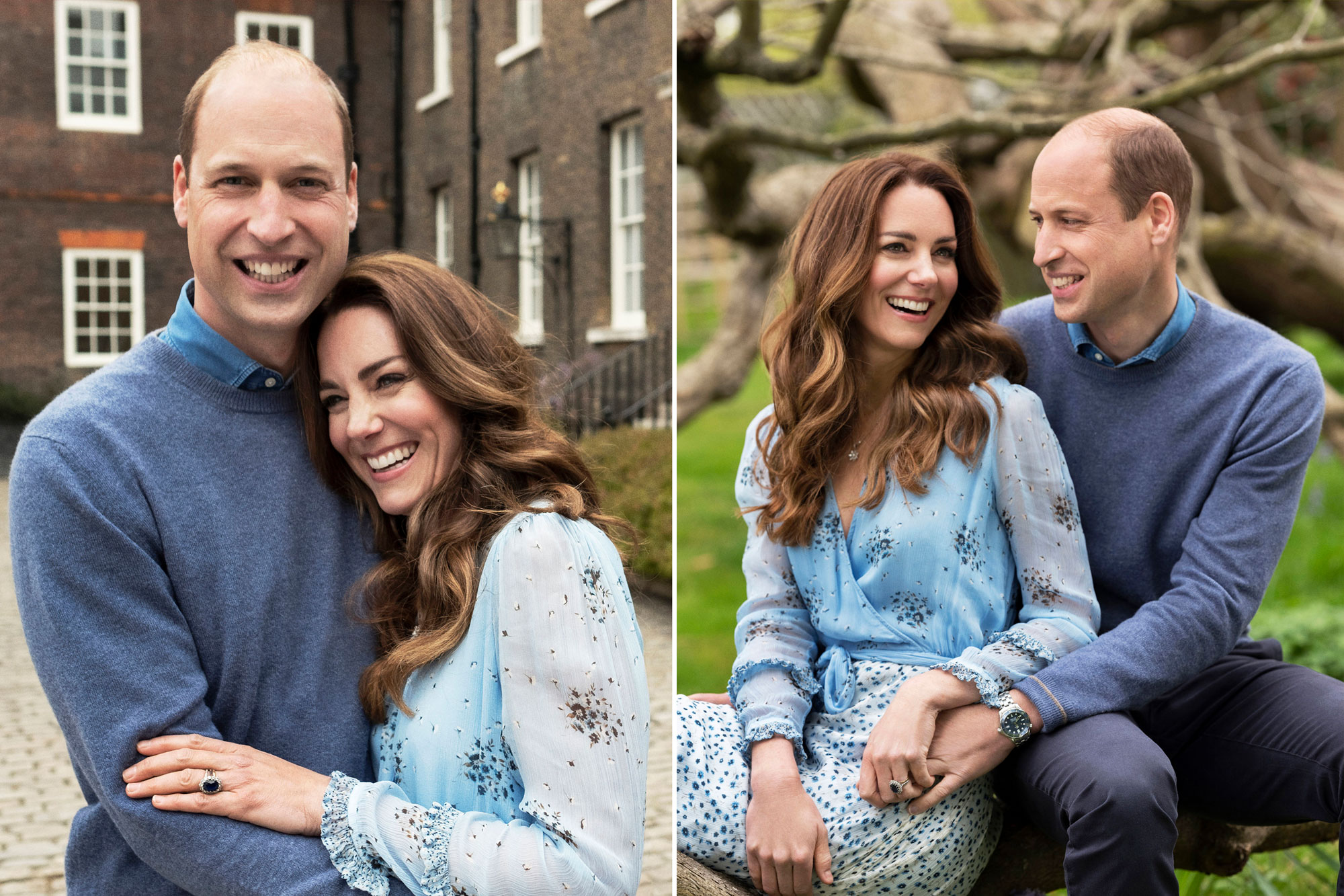 Prince William and Kate Middleton released new portraits to coincide with their 10th wedding anniversary this week.