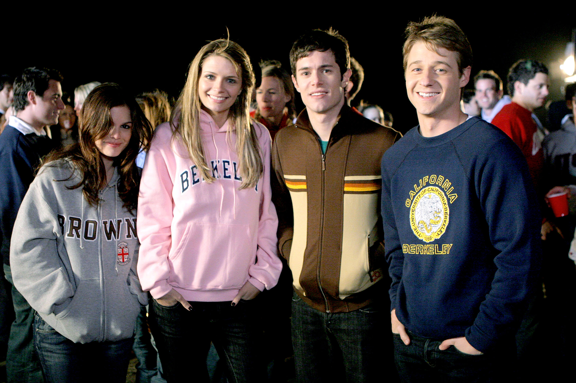 Rachel Bilson, Mischa Barton, Adam Brody and Ben McKenzie