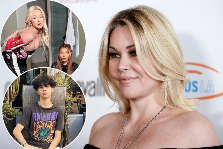 Shanna Moakler and her kids