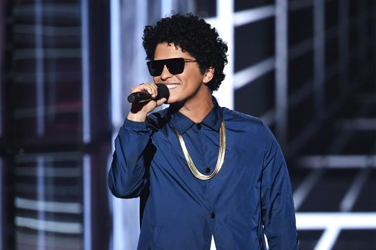 Bruno Mars played a rich persons' wedding over the weekend.