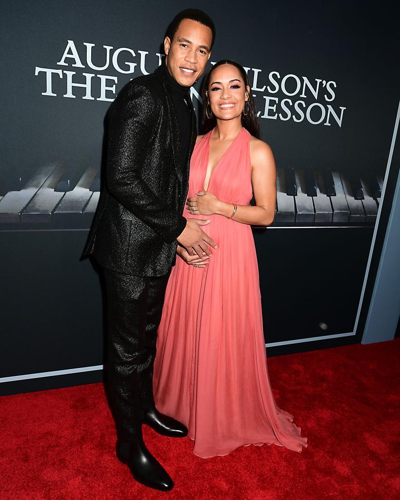 Trai Byers and Grace Byers