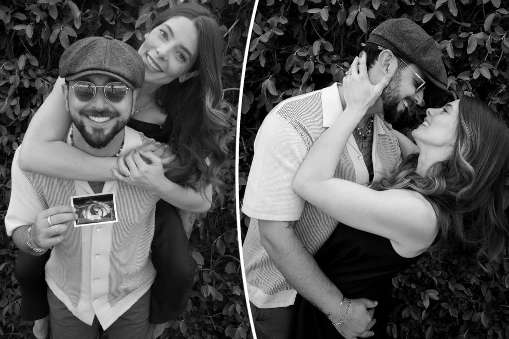 Ashley Greene and Paul Khoury's pregnancy photo shoot.