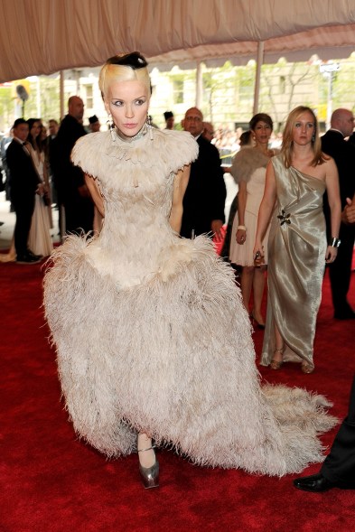 Daphne Guinness at the Met Gala