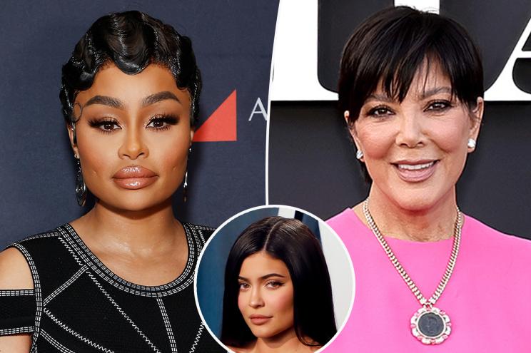 Kris Jenner, Blac Chyna and Kylie Jenner