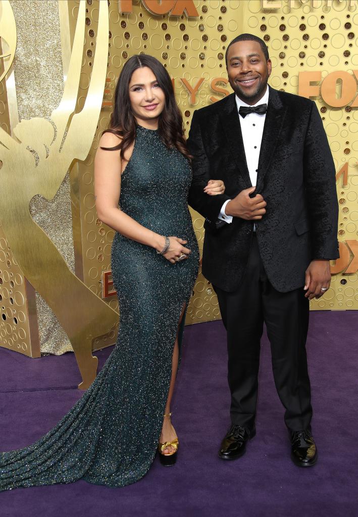 Kenan Thompson and his wife Christina Evangeline