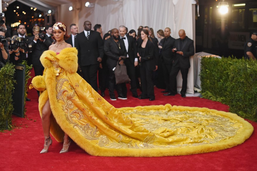 Rihanna at the Met Gala