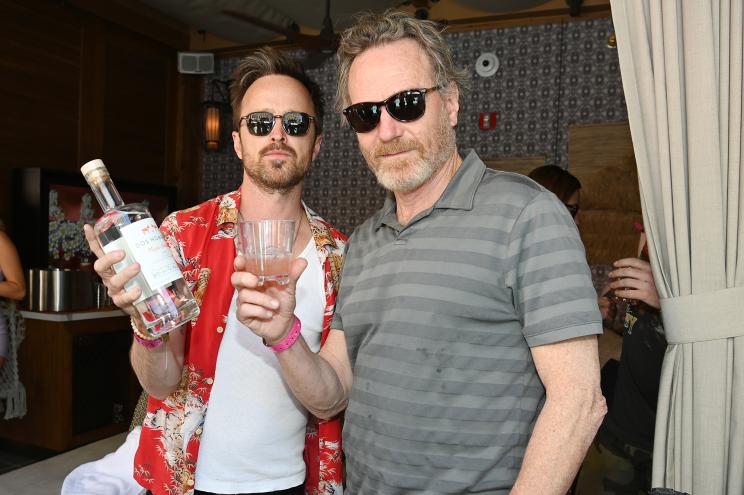 Aaron Paul and Bryan Cranston.