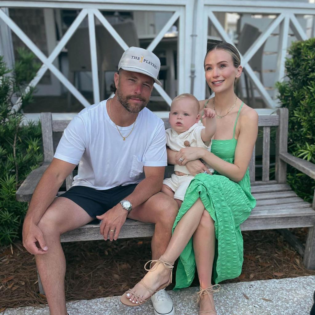 lauren bushnell, chris lane and son dutton