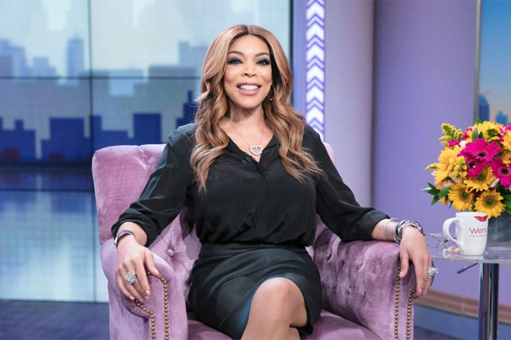 Wendy Williams hosting her talk show.