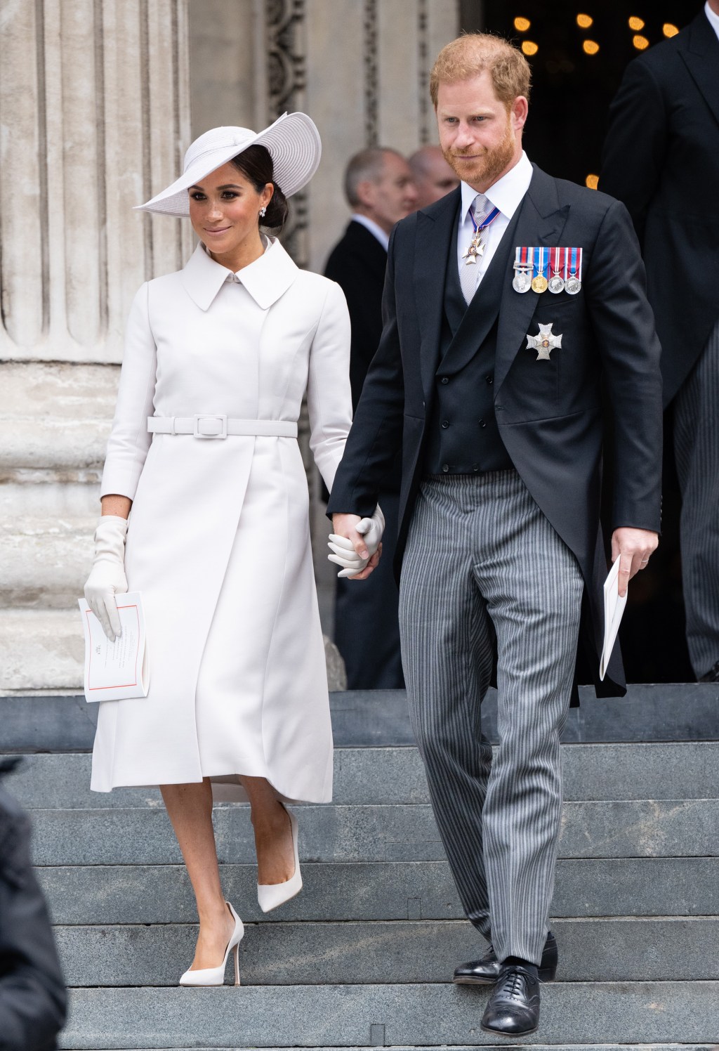 Prince Harry and Meghan Markle in London in June. 