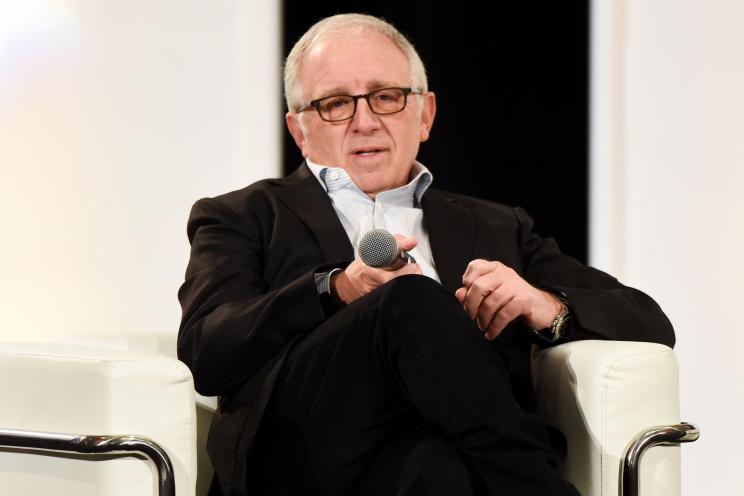 Irving Azoff speaking at a conference.