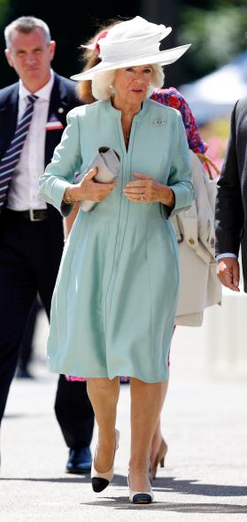 Duchess Camilla walking