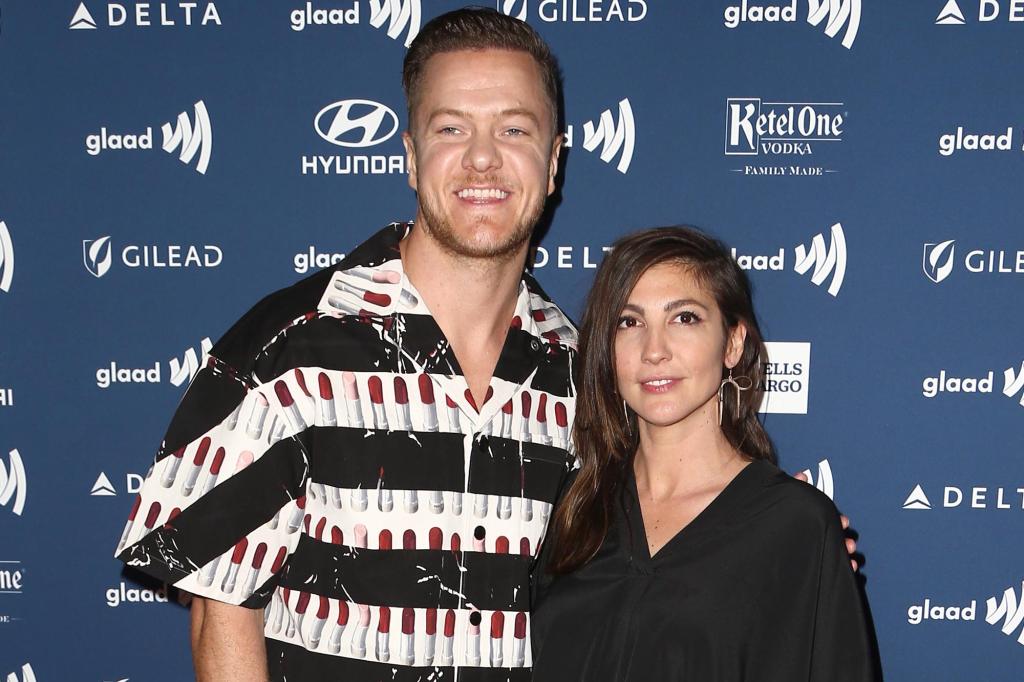 Dan Reynolds (L) and Aja Volkman.