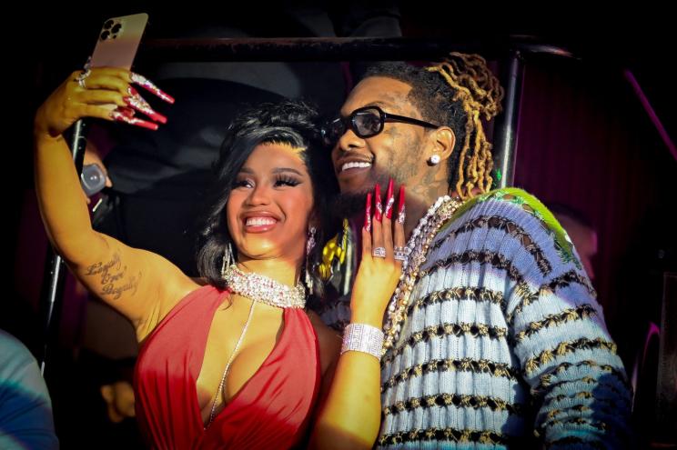 Cardi B called off her divorce with rapper Offset, who she married in 2017.