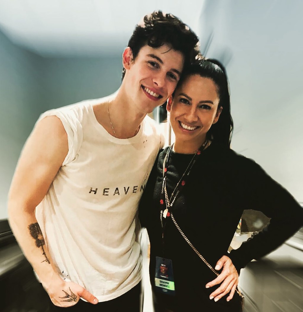 Dr. Jocelyne Miranda and Shawn Mendes.