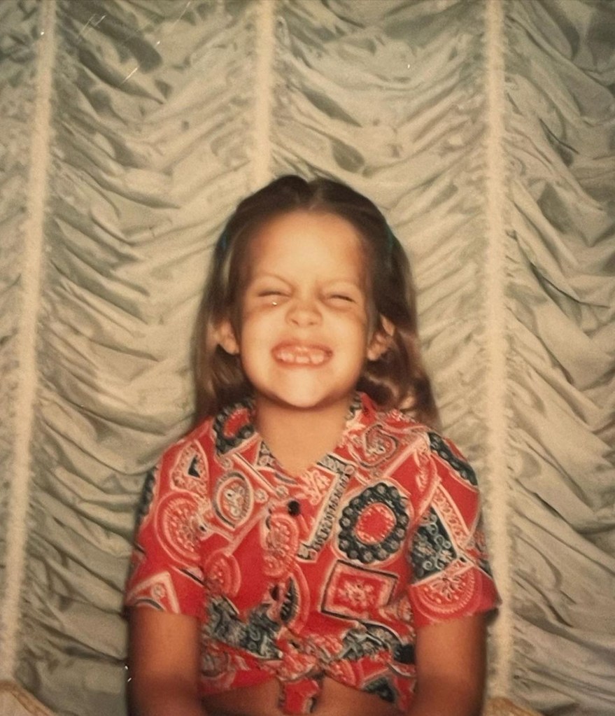 Lisa Marie Presley as a child.