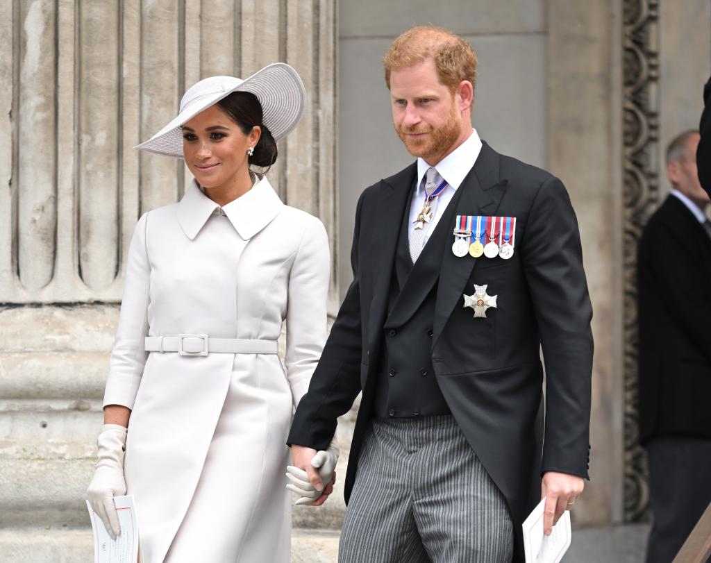 Meghan Markle and Prince Harry walking together