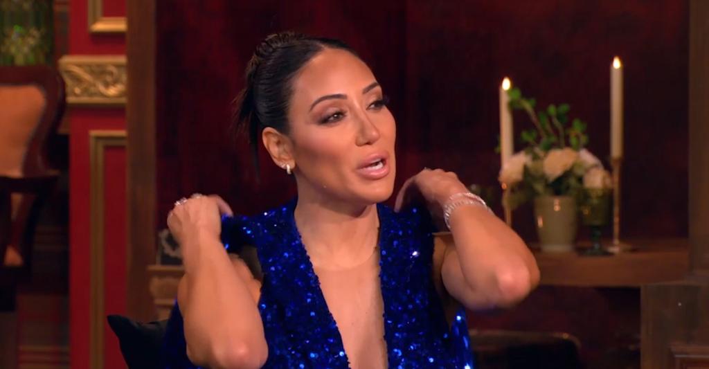 Melissa Gorga talking on "RHONJ"