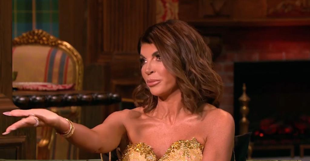 Teresa Giudice talking on "RHONJ" reunion