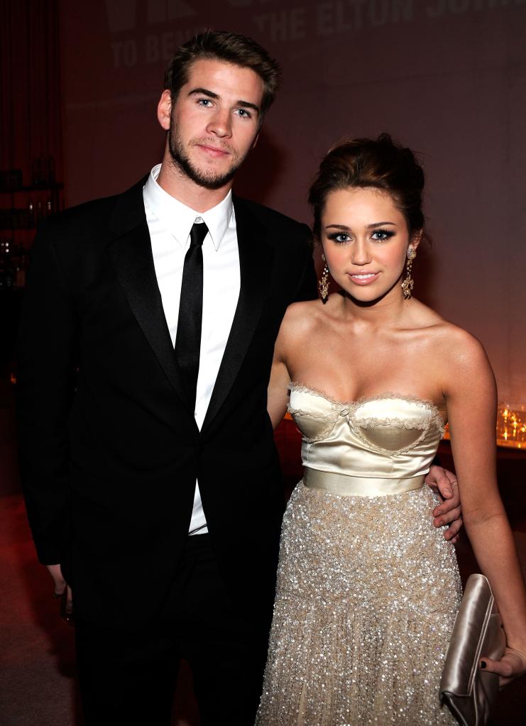 Miley Cyrus and Liam Hemsworth