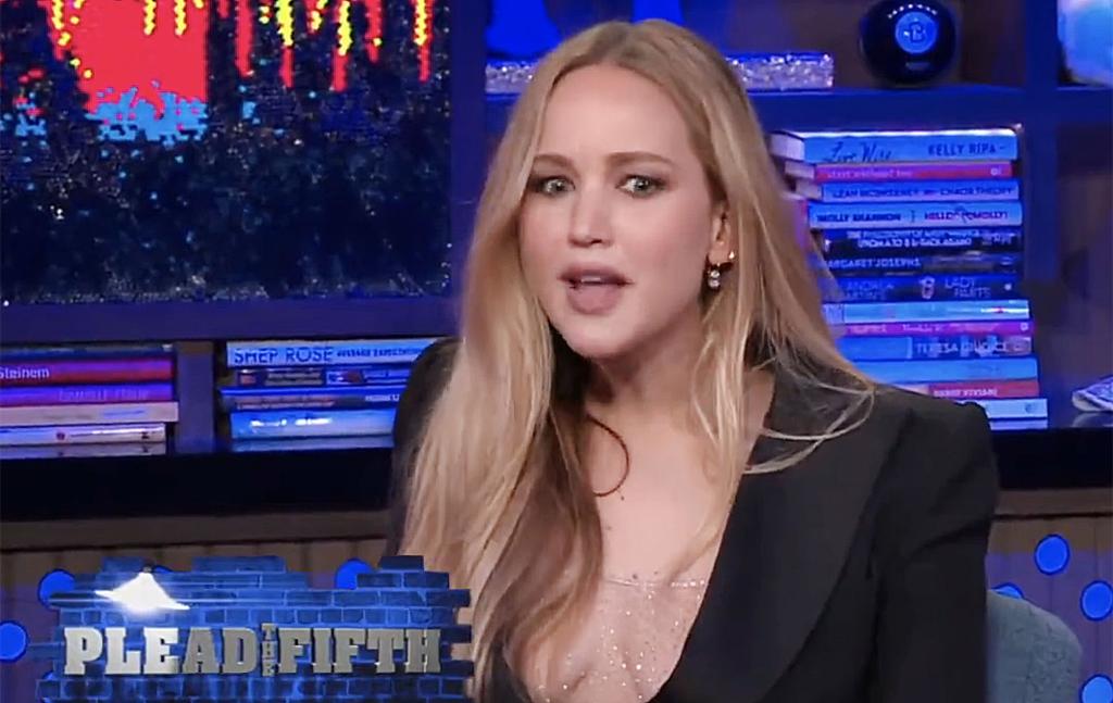 Jennifer Lawrence on "WWHL"