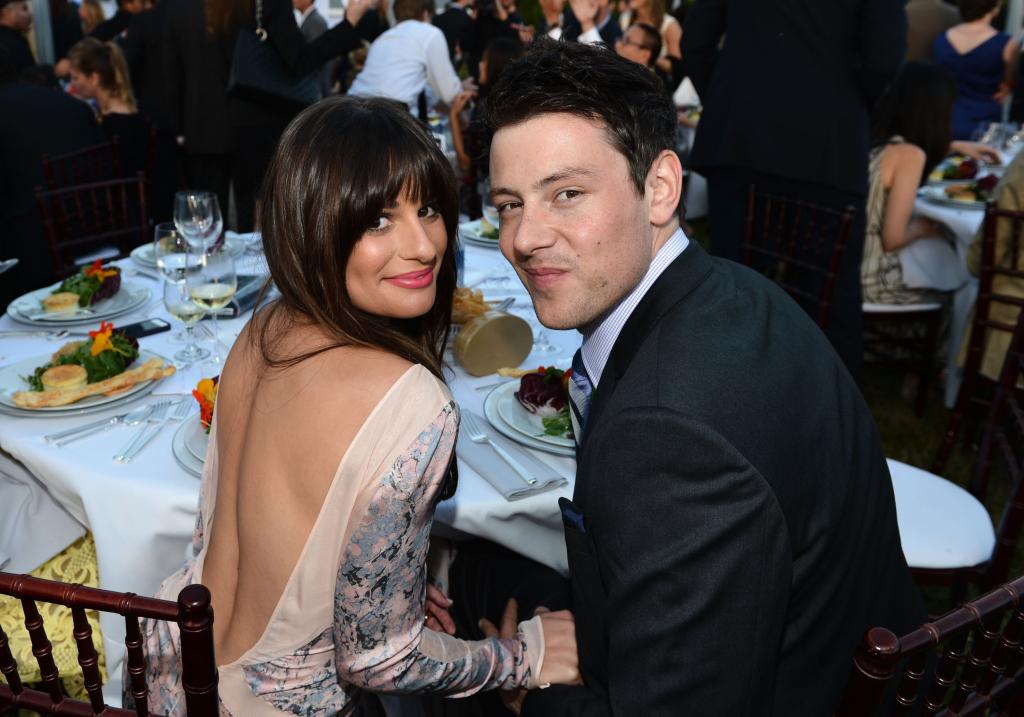 Cory Monteith and Lea Michele