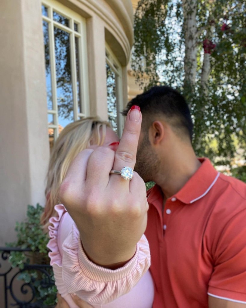 Britney Spears and Sam Asghari