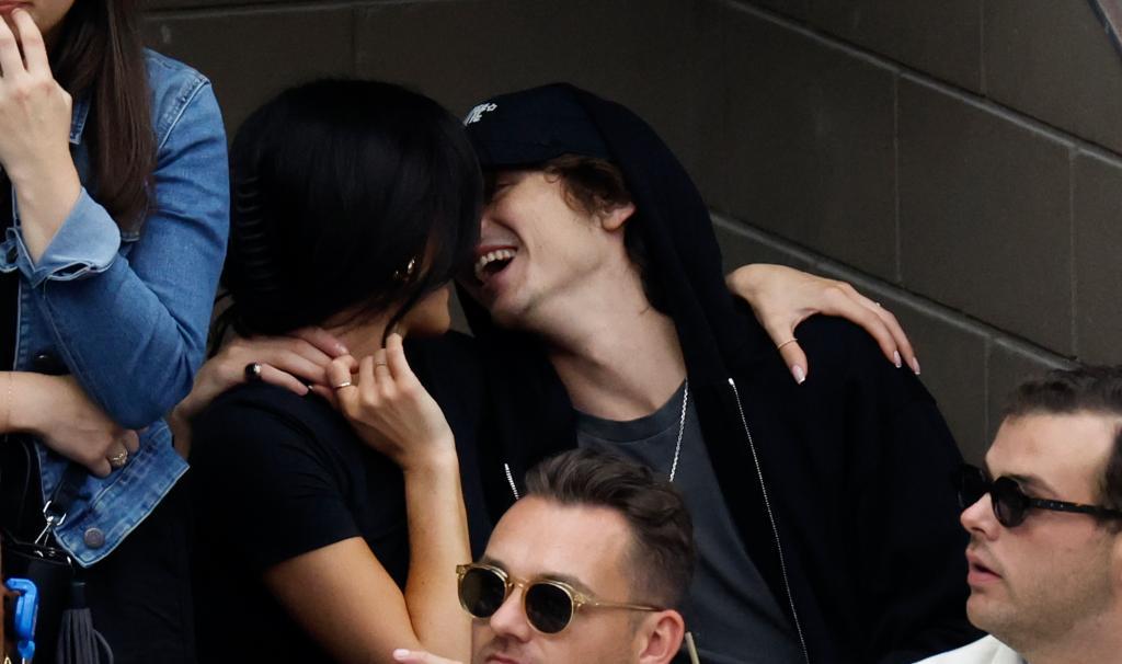 Kylie Jenner and Timothée Chalamet