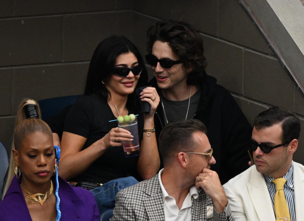 Kylie Jenner and Timothée Chalamet