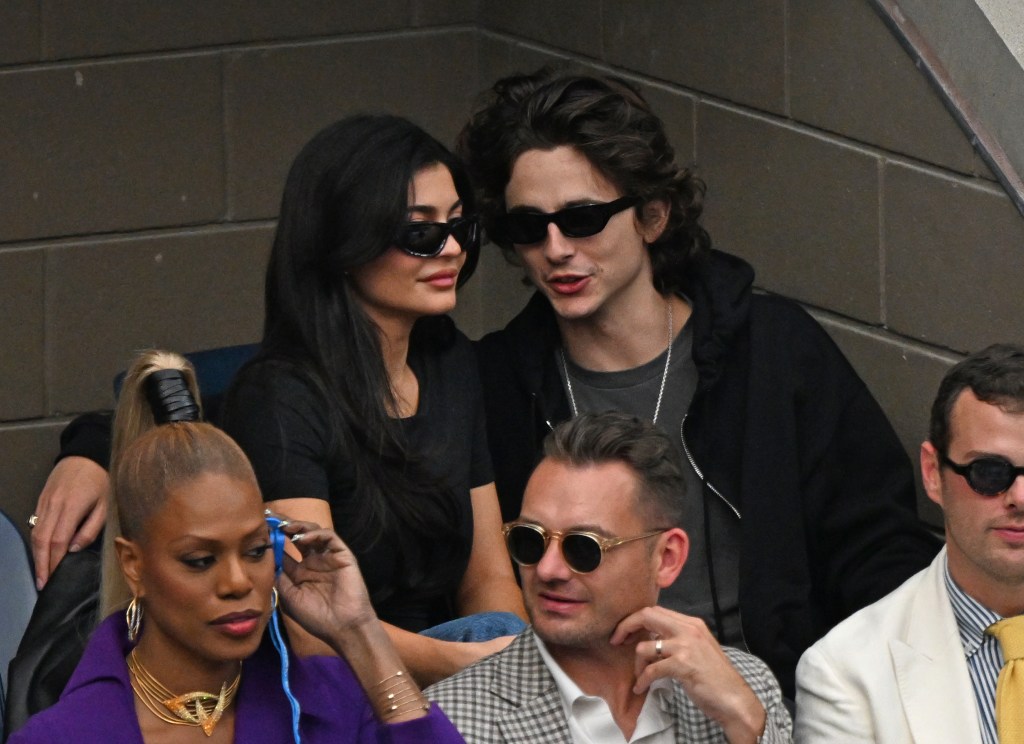 Kylie Jenner and Timothée Chalamet