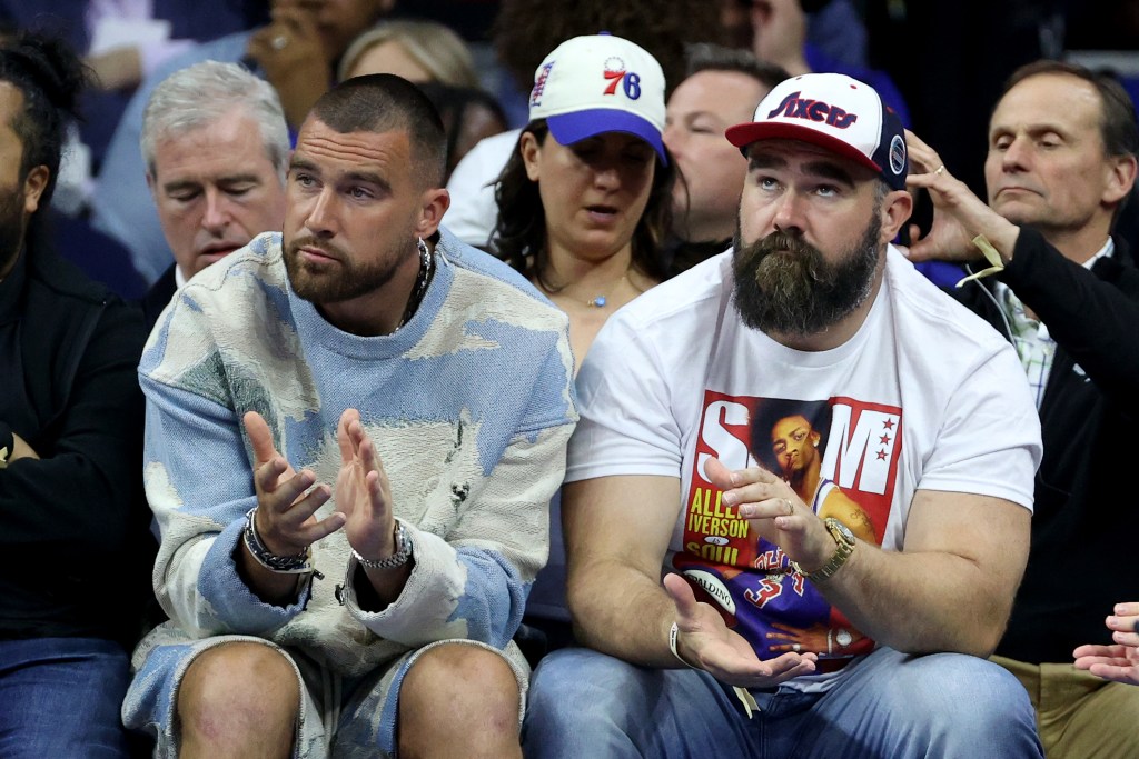 Travis Kelce and Jason Kelce