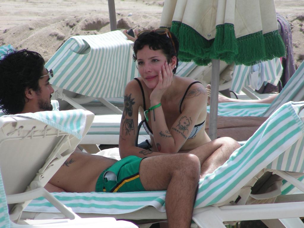 Halsey and Avan Jogia in Spain.