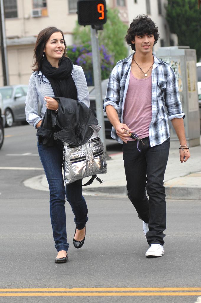 Joe Jonas and Camilla Belle. 