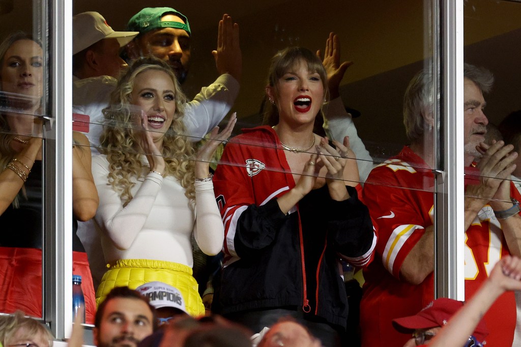 taylor swift and brittany mahomes