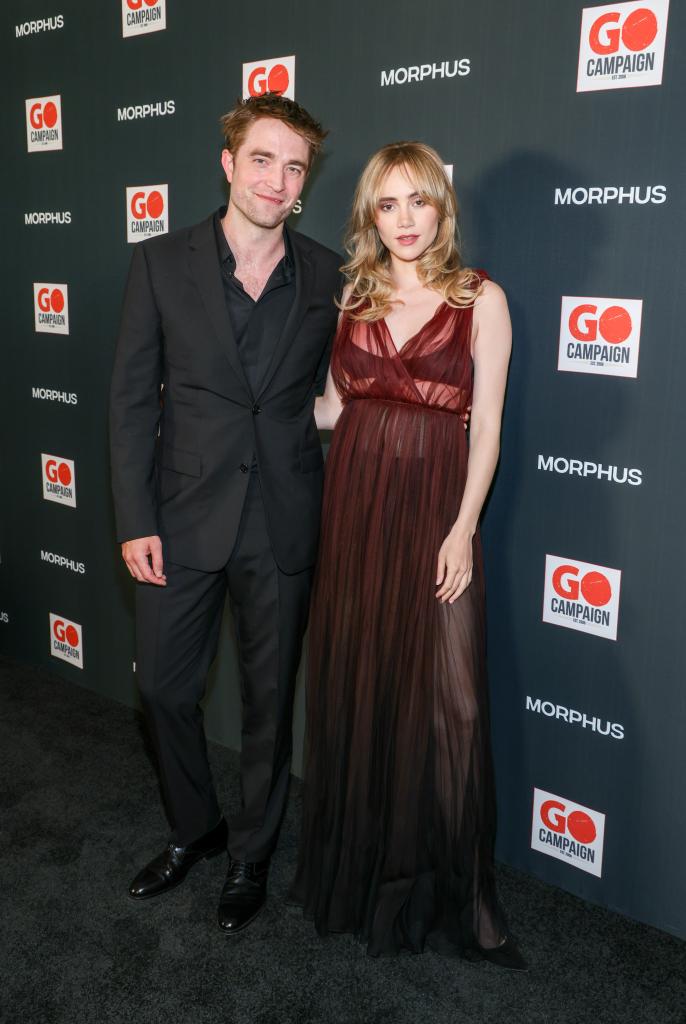 Robert Pattinson and Suki Waterhouse at the GO Awards