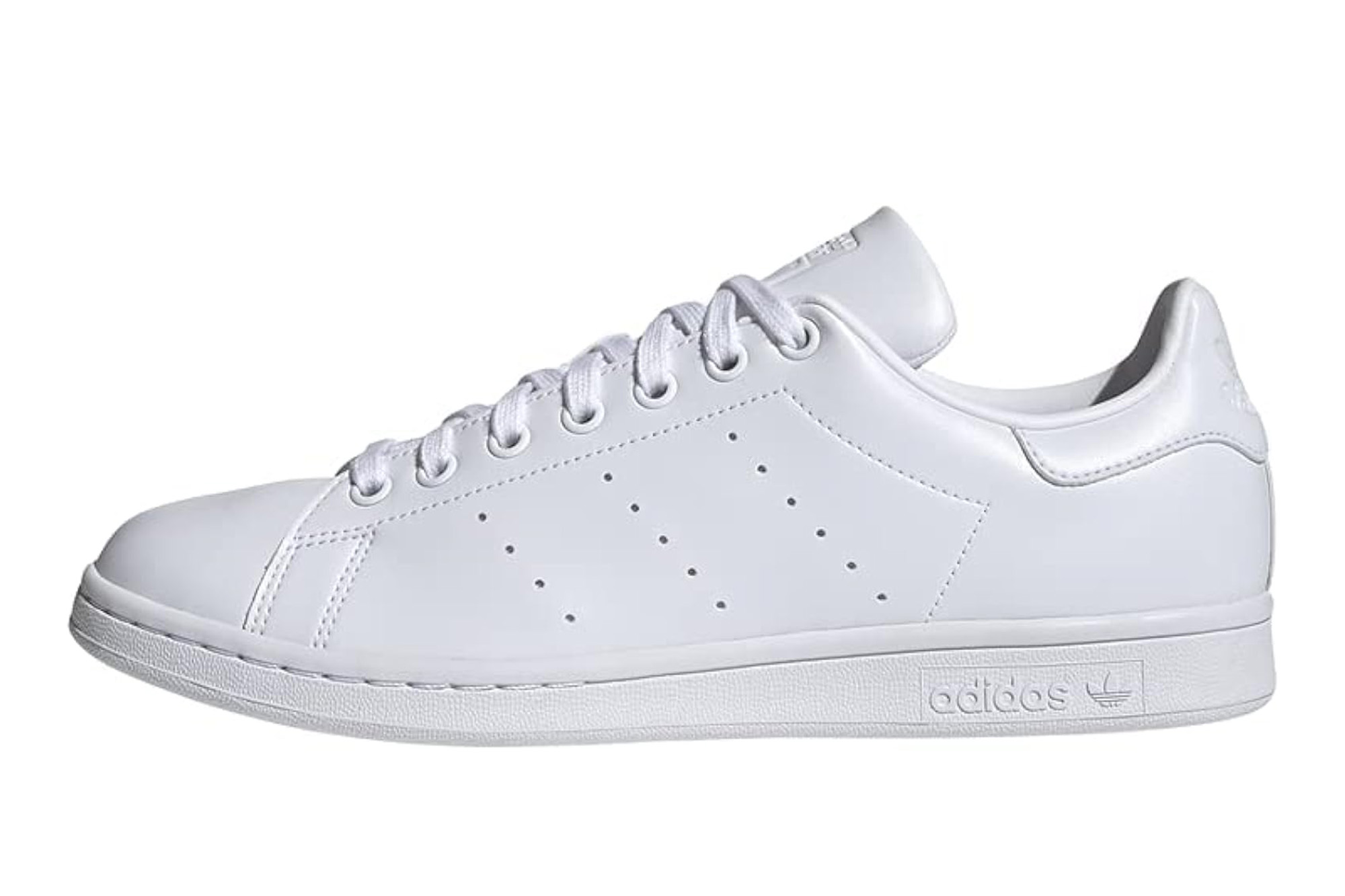 A white Adidas Stan Smith sneaker