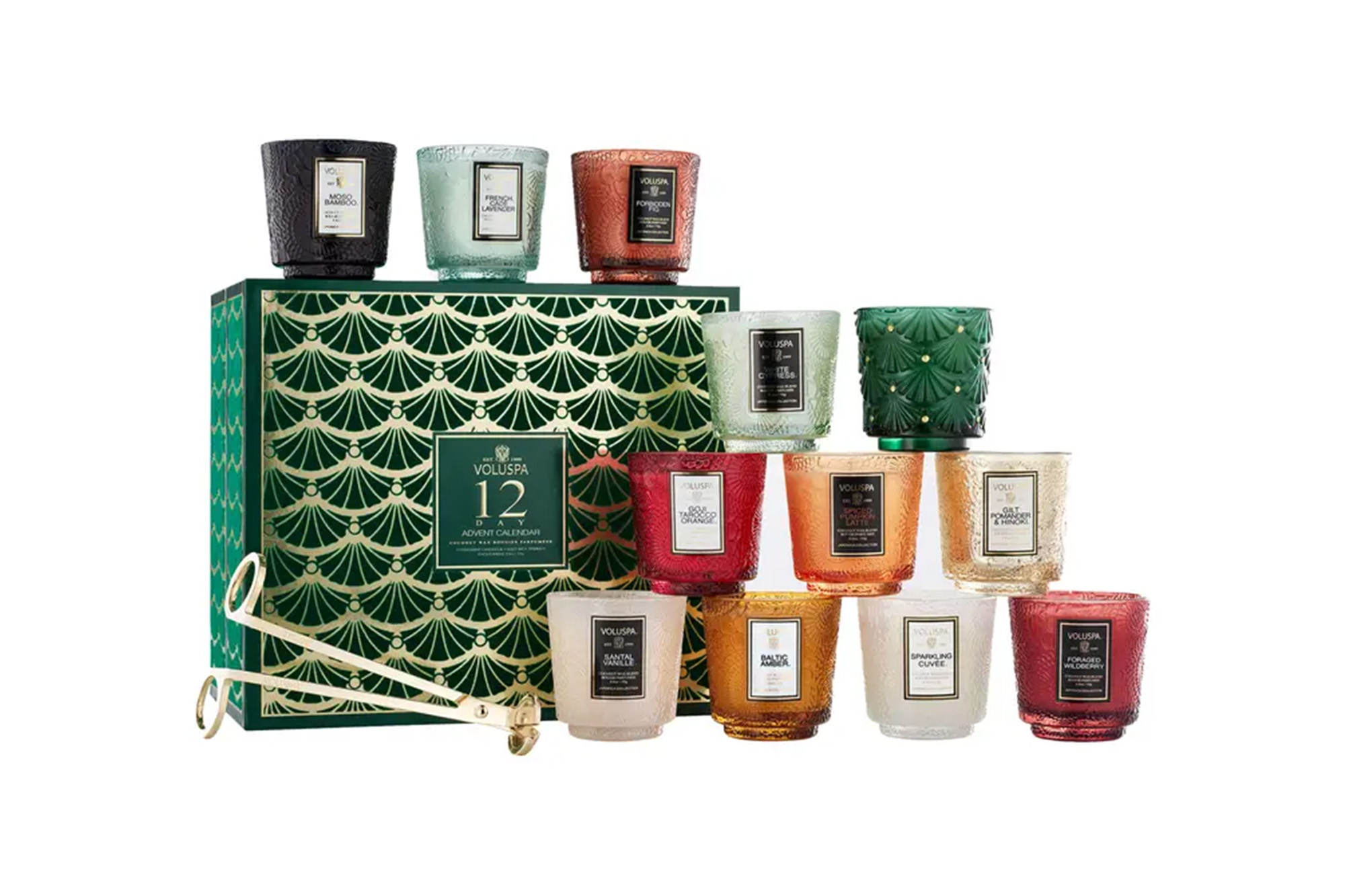 A Voluspa candle advent calendar