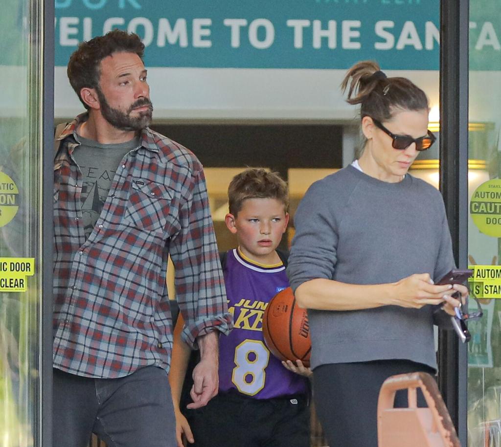 Jennifer Garner, Ben Affleck and son Samuel